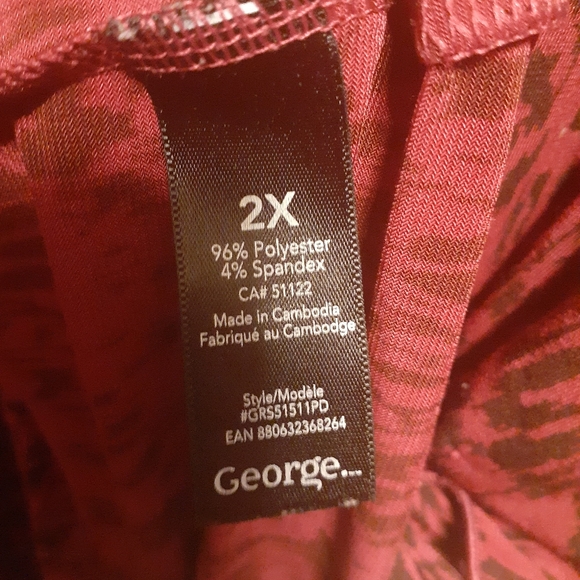 Dark Fuchsia & Black Ruffled Top - Picture 4 of 4